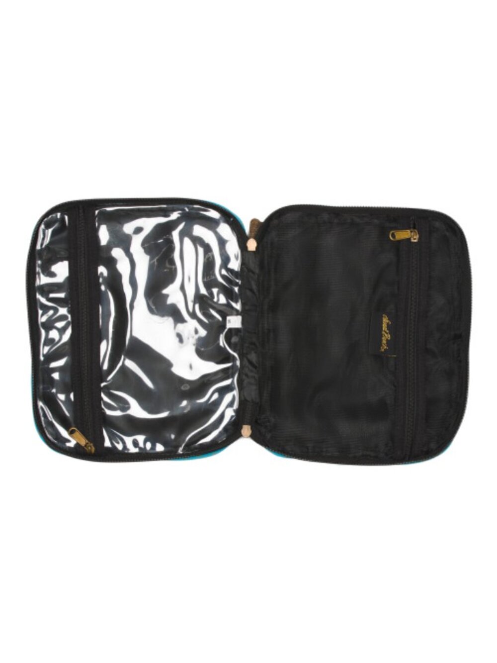 Laurel Burch Hippie Kitty Cat Cosmetic Makeup Travel Tote - NWT - Picture 3 of 5